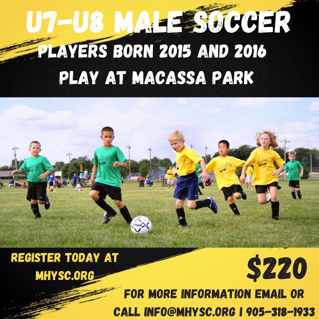 MHYSC's tweet image. Summer Soccer! Register today at mhysc.org