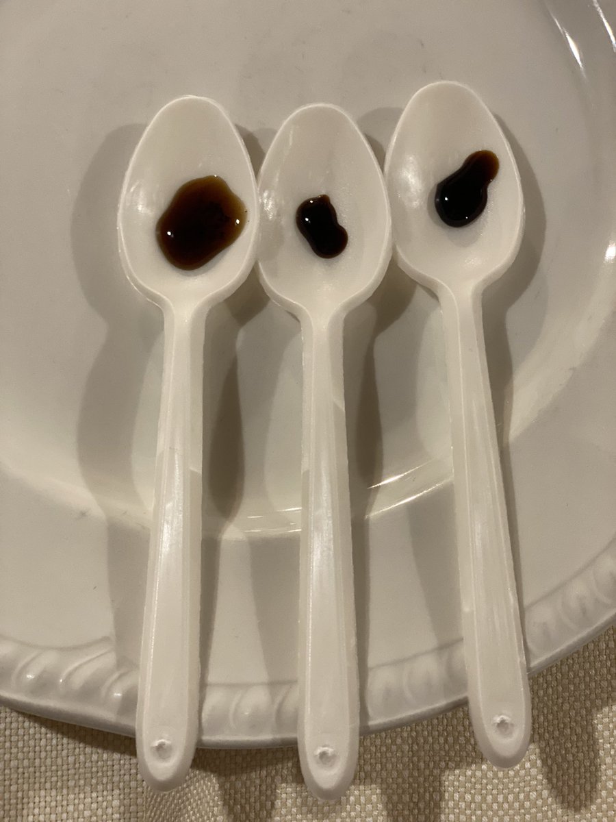Thanks to <a href="/lauriekocher/">Dr. Laurie MacGillivray Kocher</a> and others I got to learn about balsamic vinegar tonight through a multi-sensory immersive experience. I can now distinguish commercial balsamic from the aged, artisan product. #authentic #reggioemilis #gratitude