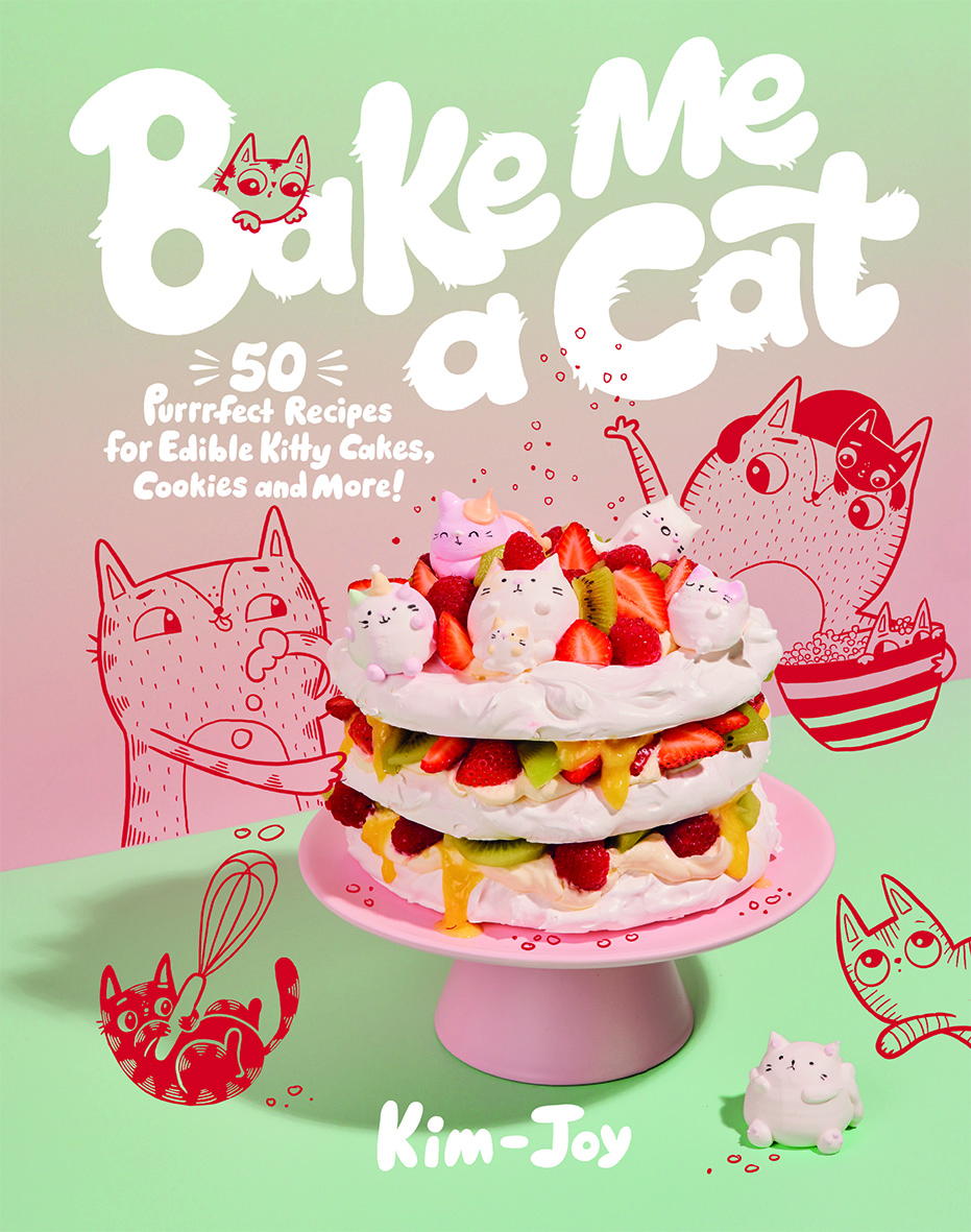 lovefood's tweet photo. #GiveawayAlert! 😻Cat-inspired bakes, anyone? We are giving away a copy of star baker @kimjoyskitchen's latest cookbook 'Bake Me a Cat!' featuring 50 purrfect recipes. RT &amp; Follow for a chance to win. Entries close 26/03 at 11:59pm. T&amp;Cs: https://t.co/SVOhIyz6JP https://t.co/R8CndoChr6