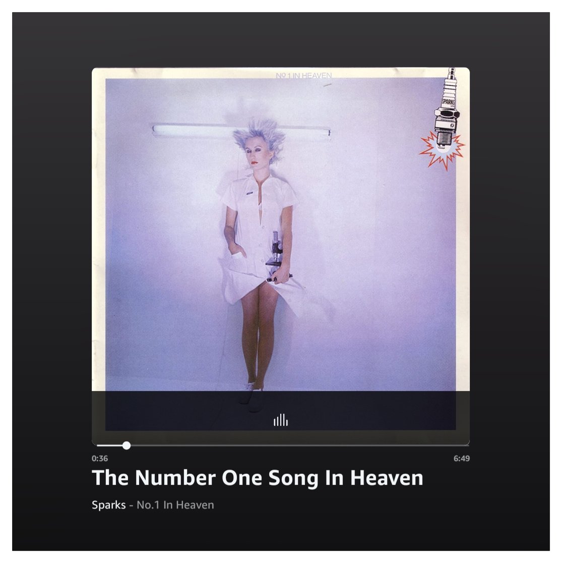 joemccjoe's tweet image. Tonight&apos;s listen is &apos;No. 1 in Heaven&apos;, Sparks, 1979.
#TracksOfMyYears #GiorgioMoroder