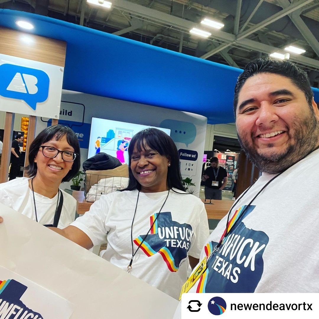 montalvoftw's tweet photo. We had such a blast getting to meet so many of y’all at #sxsw2023! Thank you for your energy, curiosity & SUPPORT. Help us #unfucktexas & look out for us in downtown #atx today & tomorrow. 💖 #sxsw #sxsw23 #austin #texas #sxswinteractive
@NewEndeavorTX
https://t.co/lZZ8a9SOAv https://t.co/ZWZZWV8slV