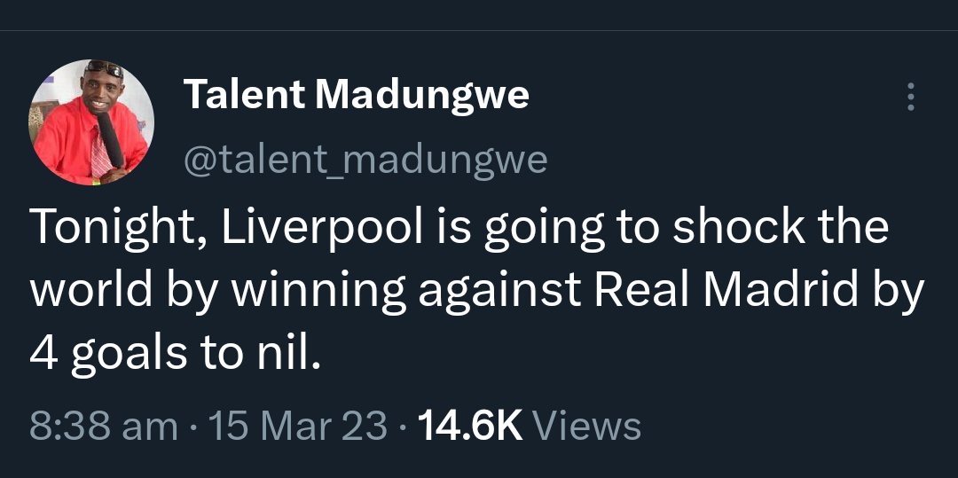 Muller_Matambo's tweet photo. Fake prophet this one 🤣🤣🤣 https://t.co/tiRKKE40I6