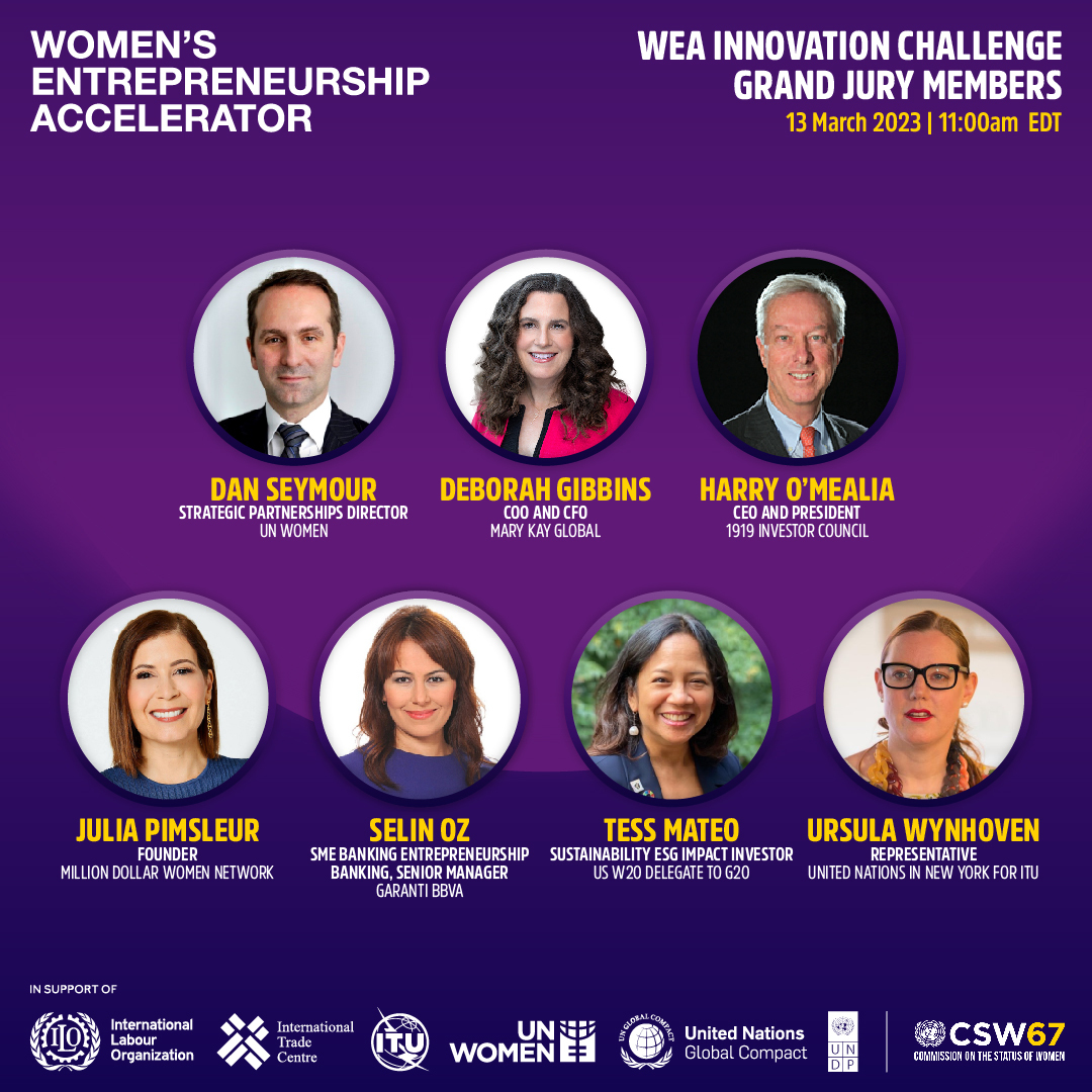 Thank you to the Grand Jury members who each provided their unique insights to the #WEA Digital Innovation Challenge. They identified 10 innovative digital solutions to create a more inclusive digital ecosystem for women-owned and led start-ups. #RediscoverInnovation #PowerOn