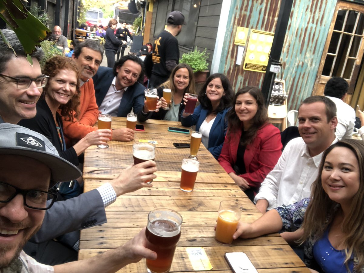 TimAssal's tweet photo. On a more positive note (see #fieldworkfail) on my Chile trip, I got to meet with representatives from the US Embassy in Chile and Chilean and US Fulbright fellows and celebrate our countryβs shared connections @kentstategeog @EmbajadaEEUUcl @UAustraldeChile @apaigefischer https://t.co/k5IdRpdCdy