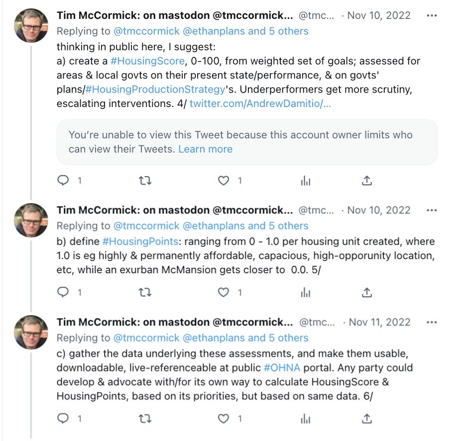 tmccormick's tweet photo. @andersem @doctormaxine @AndrewDamitio @christianbrits @hborrud @mnolangray @kettlemoraine @ethanplans @evanmanvel @taysmileywolfe to make Oregon's housing planning system #OHNA more transparent &amp;actionable for all parties, I propose well-defined, transparent #HousingScore for cities &amp; related #HousingPoints metrics for projects &amp; reforms, to surface &amp; incent most helpful. Pilot at https://t.co/0Ay3iRwUzn? https://t.co/y9wUpWSVln