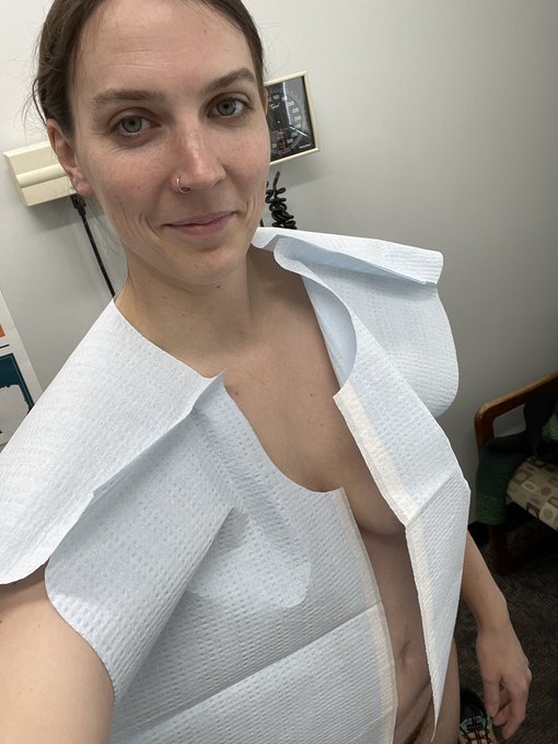 Had a doctor appointment today. Why do they think these paper things are somehow less humiliating than