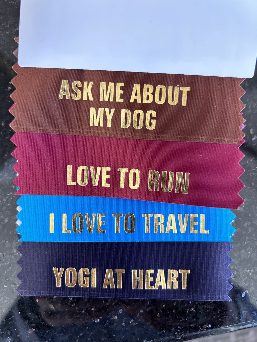 SarahCVos's tweet photo. Conference bling. #aspph https://t.co/wf4RAseBuJ