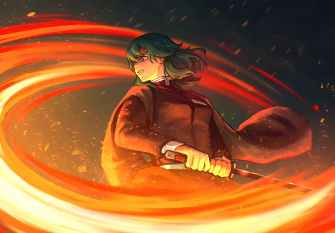Demon Slayer Byleth Commission 