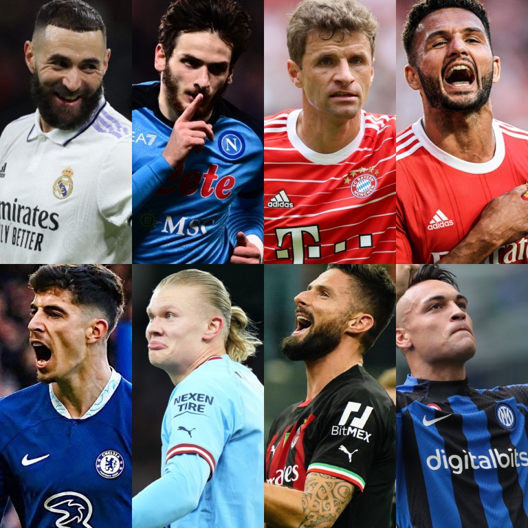 InvictosSomos's tweet photo. Los 8 clasificados a los CUARTOS de la Champions League:

➤ Real Madrid.
➤ Napoli.
➤ Bayern Munich.
➤ Benfica.
➤ Chelsea.
➤ Manchester City.
➤ AC Milan.
➤ Inter.

VIENE LA MEJOR ÉPOCA DEL FÚTBOL DE CLUBES. https://t.co/pNUfYiiyLi