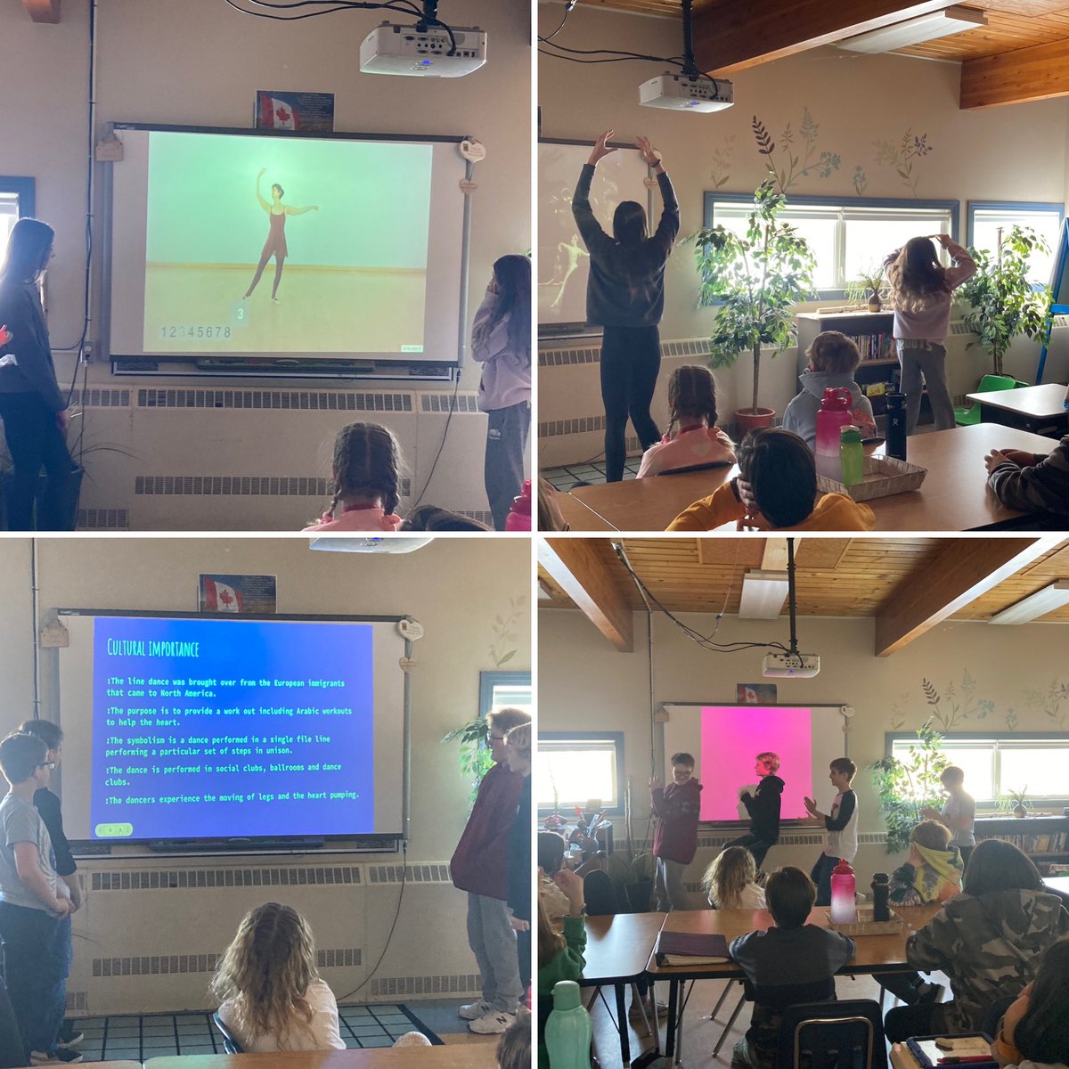 MrsKulcsar's tweet photo. My @PrideInThePaw 6/7’s are having a blast sharing their dance presentations with the class. They researched a type of dance and shared their information in a PowerPoint, demonstrated, and taught a portion of the dance they chose. Entertainment at its finest!!💃🕺🏼 https://t.co/Z5f5fIUx8Y