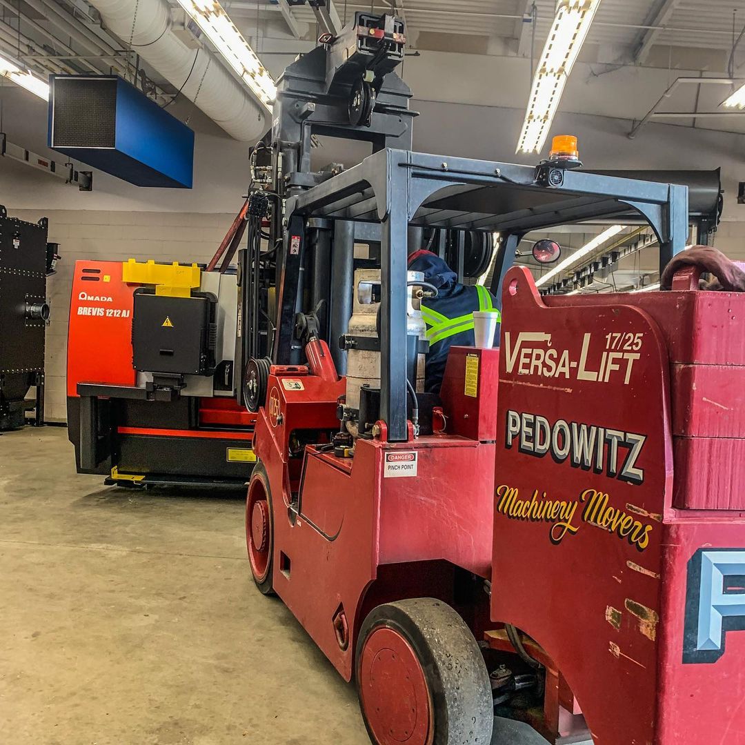 AMADA AMERICA, INC. (@amadaamericainc) on Twitter photo Thank you AMADA partner <a href="/jccEDU/">Johnston Community College</a> in Smithfield, NC for sharing the arrival of your new BREVIS 1212 AJ (3kW) compact fiber laser to pair with the EG 4010 press brake at your welding and fabrication program.
#AMADAAMERICA #fabrication #metalworking #sheetmetal Thank you AMADA partner <a href="/jccEDU/">Johnston Community College</a> in Smithfield, NC for sharing the arrival of your new BREVIS 1212 AJ (3kW) compact fiber laser to pair with the EG 4010 press brake at your welding and fabrication program.
#AMADAAMERICA #fabrication #metalworking #sheetmetal