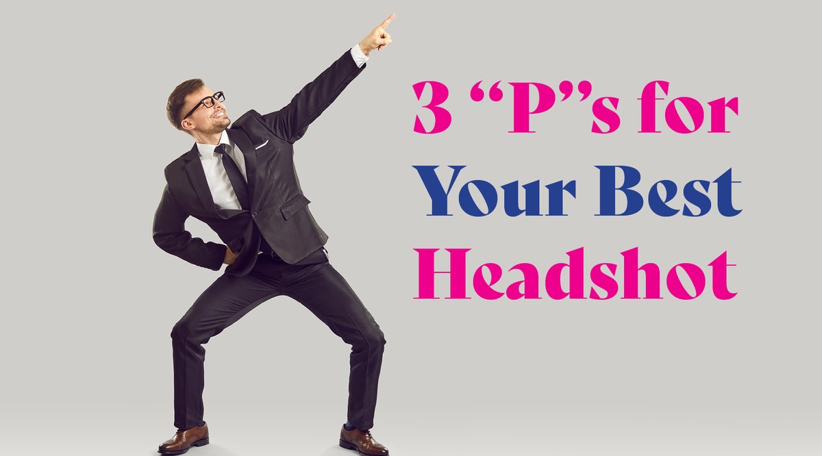 3 'P's for Your Best Headshot buff.ly/3ToYp5n #headshot #portrait #corporate #resume #professionalheadshot #professional #transmediacreates