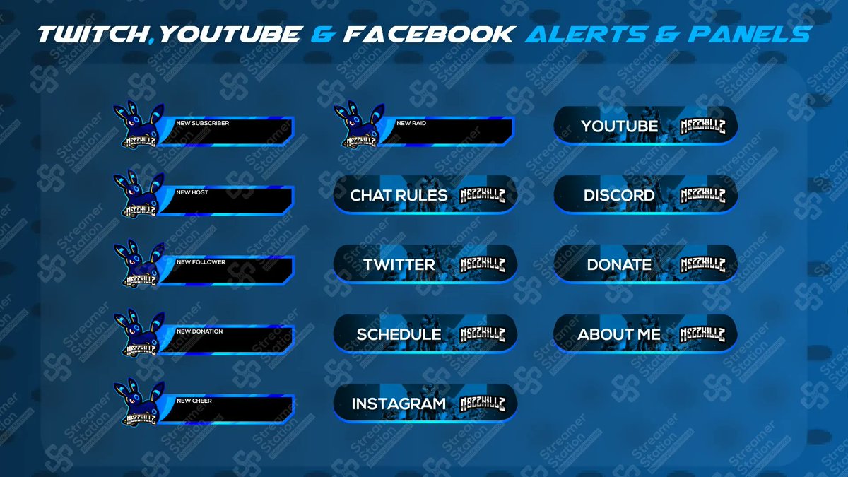 genisis_vargus's tweet photo. Stream like a pro with our top-of-the-line Twitch overlay pack.
For more info send us message & visit our website.
https://t.co/2diKniIysv
#StreamAlerts #LogoCreation #StreamScreens #FullStreamPack
#StreamOverlays #TwitchAlerts #TwitchBanners #TwitchLogos #TwitchScreens https://t.co/RYi6L8S32b