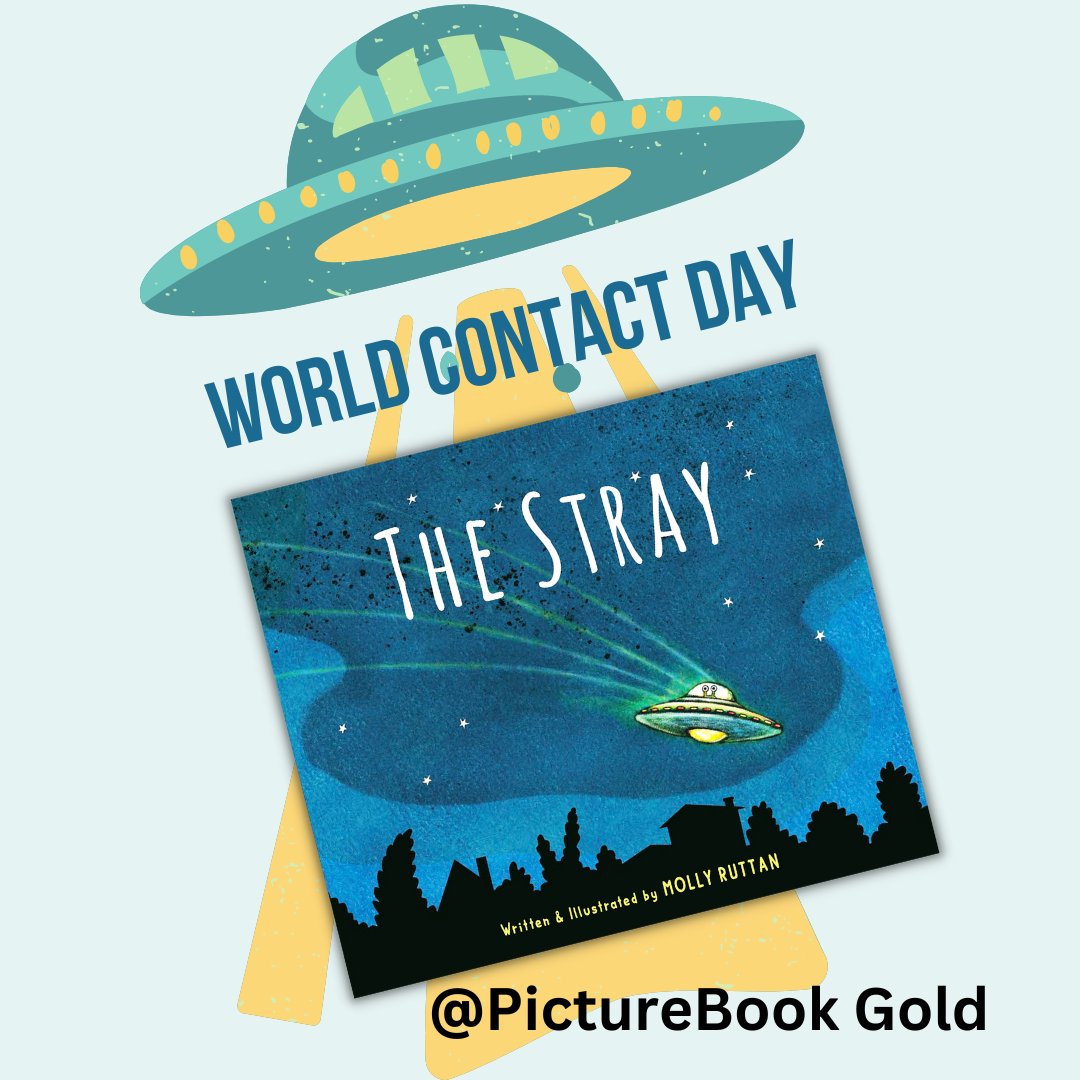 It's World Contact Day! Time to pick up a copy of @molly_ruttan's THE STRAY! Is it just a stray pet or something more?
@MartaMagellan @nancyrosep #pets #aliens @nancypaulsenbooks #adoption #author #illustrator