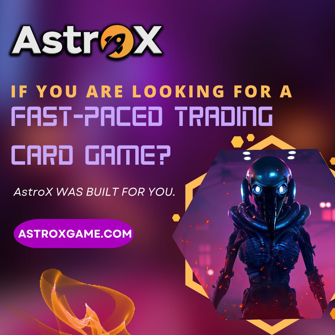 If you're looking for a fast paced trading card game #AatroX is your answer

#AstroXgame

@AstroXToken 

#RBXS #Astroxtoken #ATX