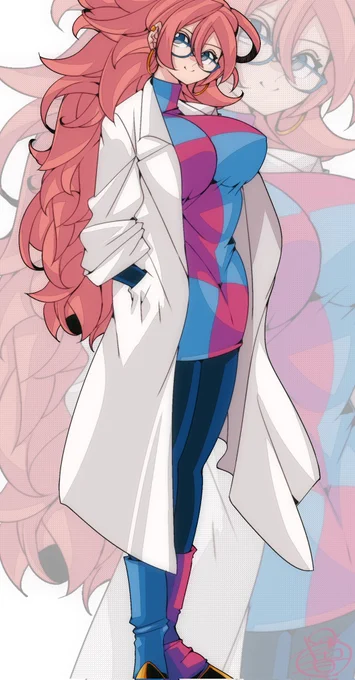 21号ちゃん!#DragonBall #android21 