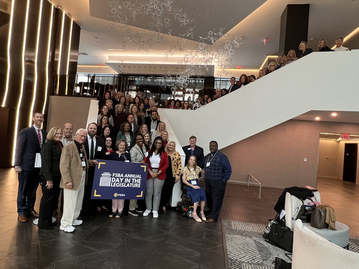 Thank you to all FSBA members who attended the first day of our 36th Annual Day in the Legislature! It’s been an exciting day of learning!