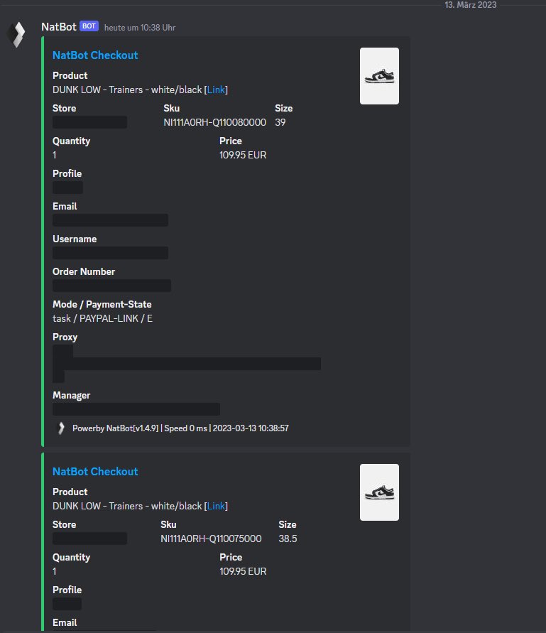 Best Bot : @NATAIOBOT 
Cookgroup: @RoboFox 
Proxies: @Key_Proxies