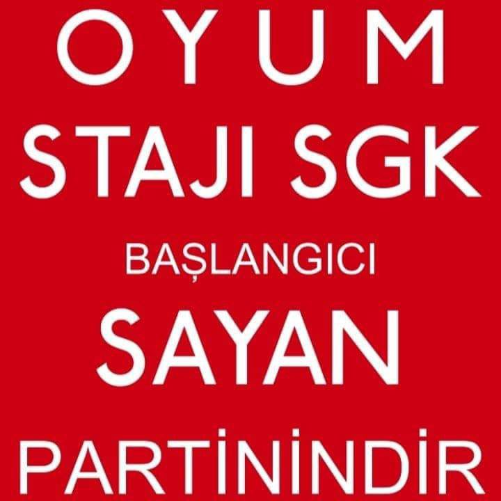 ilhan62113223's tweet photo. @Serkan__Atasoy #StajyerinPatronuDevlet https://t.co/FYwpSWsKb7