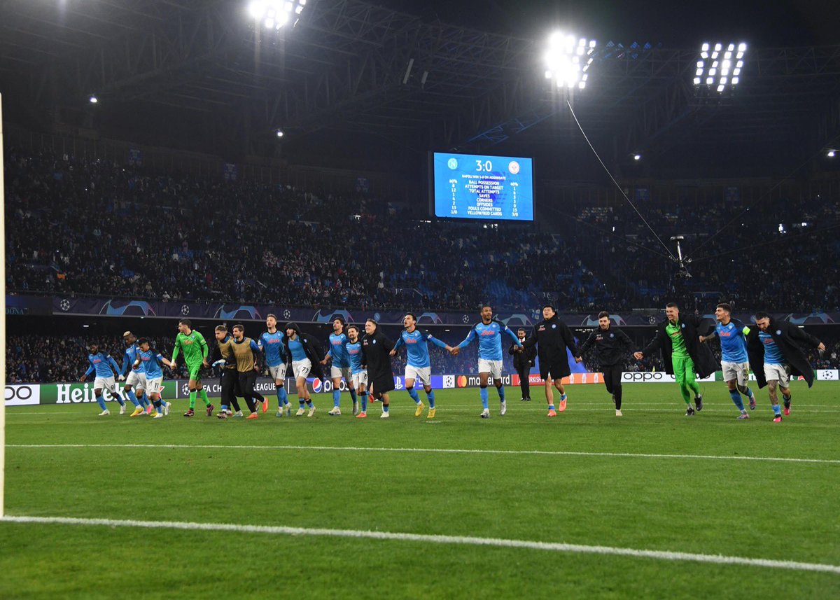 sscnapoli's tweet photo. ✍️ Riscriviamo la storia… il sogno continua! 

💙 #ForzaNapoliSempre #TuttoPerLei https://t.co/9eOfVX4xHI