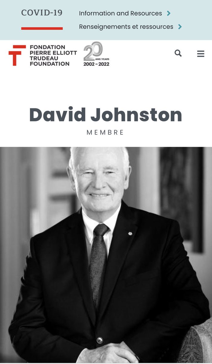 myabradshaw78's tweet photo. Trudeau picks David Johnston as Rapporteur who is a family friend & sits on the board of the Trudeau Foundation. The Chinese interference must be really bad & worst than we thought. #TrudeauMustGo #LiberalCorruption #TrudeauIsGuilty https://t.co/nRvKlv08Nv
