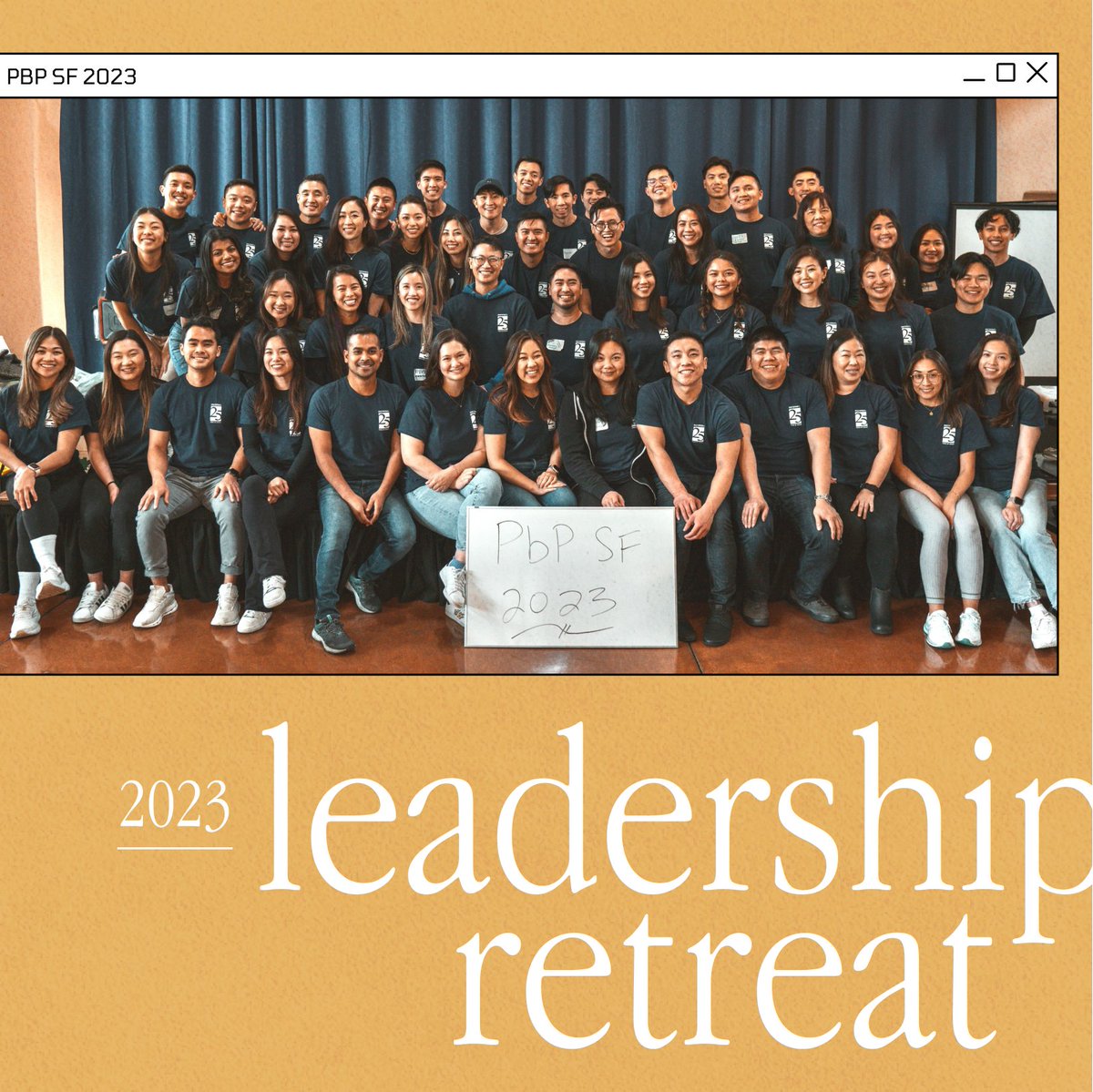 pbpsf's tweet image. PbP SF's 2023 Annual Leadership Retreat for steering committee was a HUGE success 💯 We learned and discussed about our self-identities, leadership styles, and each other. Most importantly, we learned that this community is a safe space to make mistakes and be vulnerable.