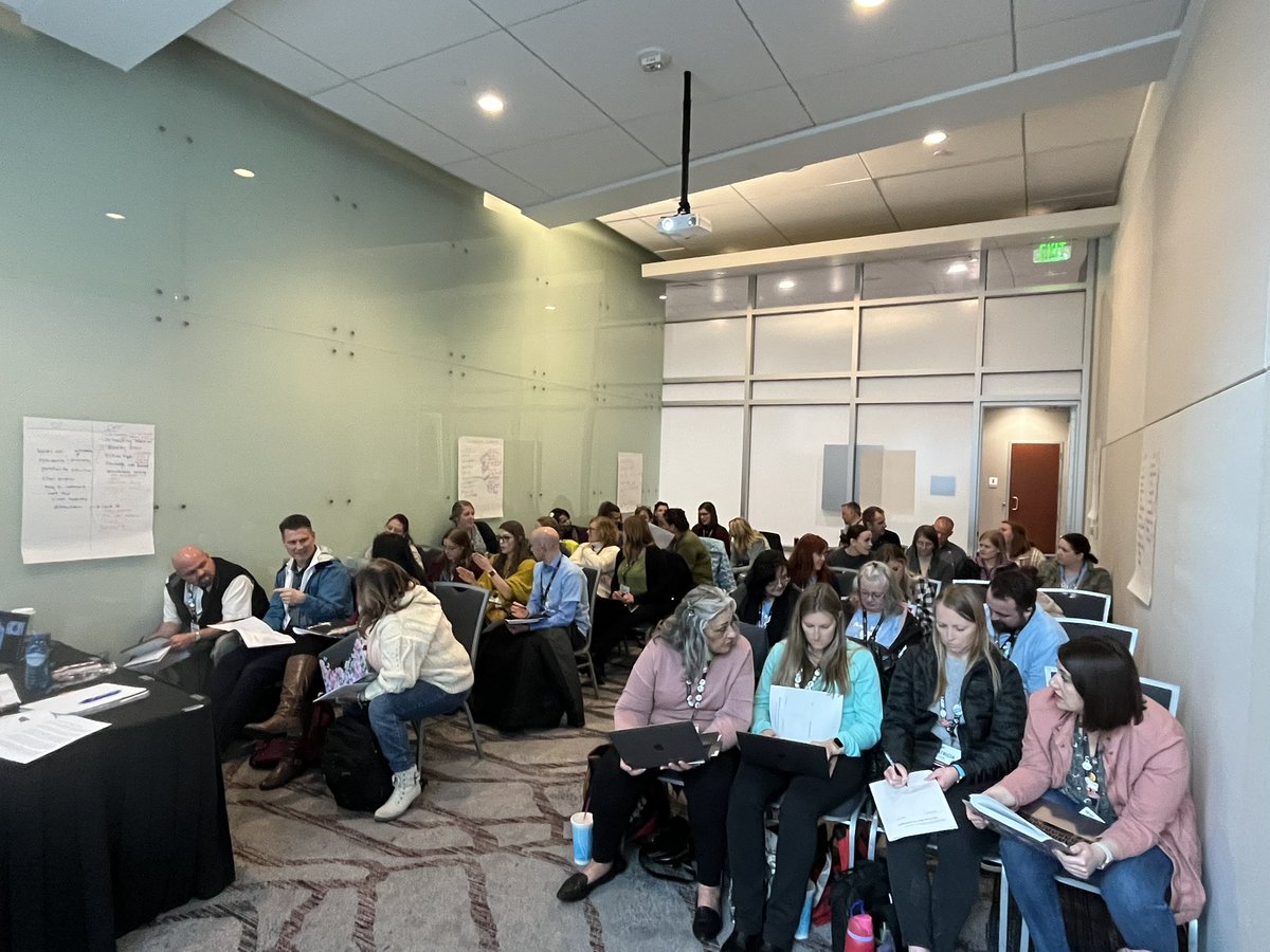 I had such a great time presenting on Designing Effective Professional Learning with <a href="/vb_kristin/">Kristin van Brunt</a>  we had a packed room! #UCET2023 #UtahTeacherFellows  #TeachInDavis
