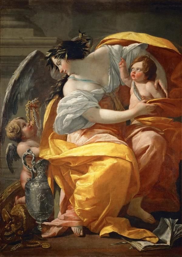 Allegory of Wealth, Simon Vouet (1640) .@BryanMatthews23