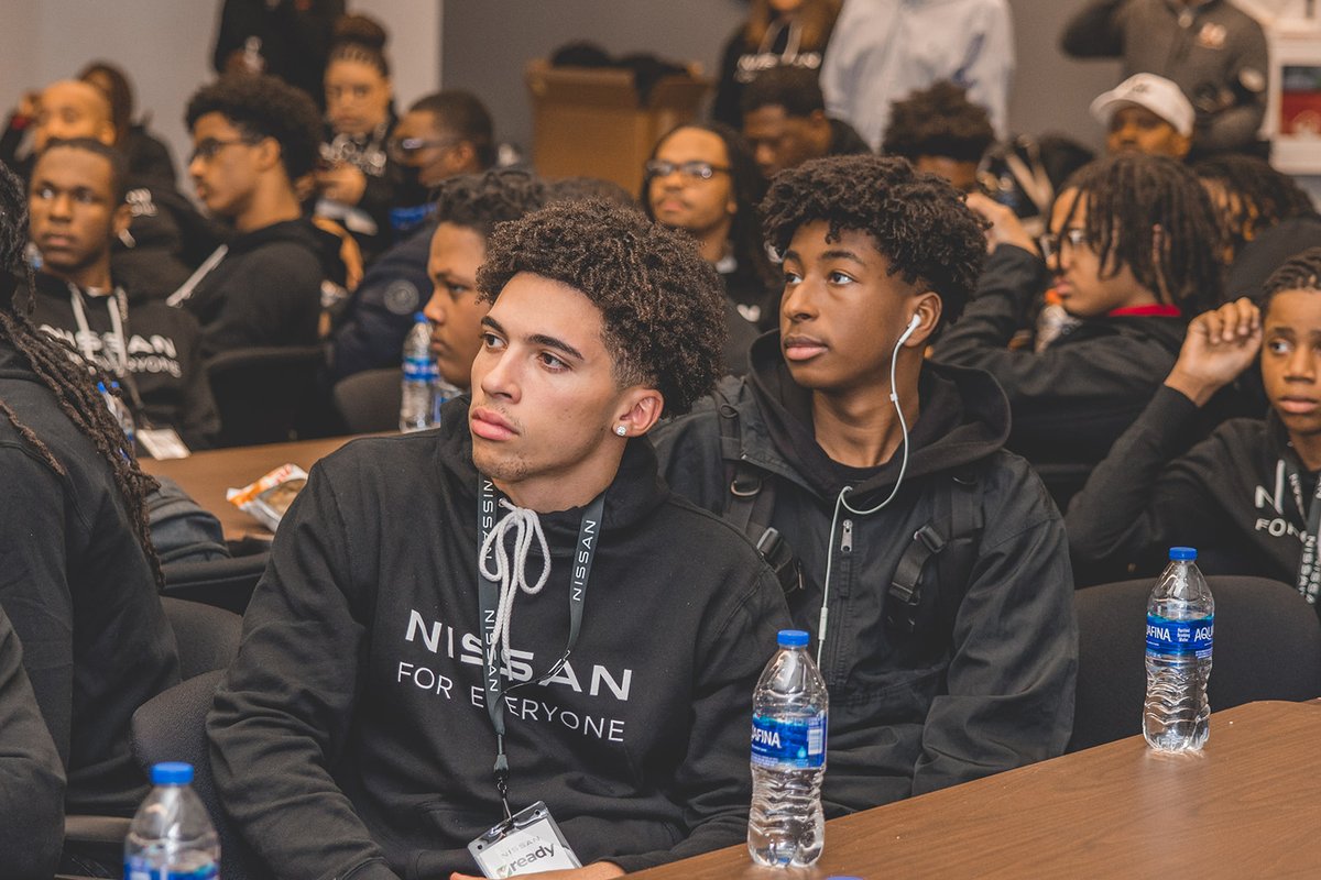 100BlackMen's tweet image. Thank you, Nissan, for this incredible opportunity! #ForwardFocus #The100Way #100BMOA #CreatingLeaders #MentorshipPrograms #NissanReady