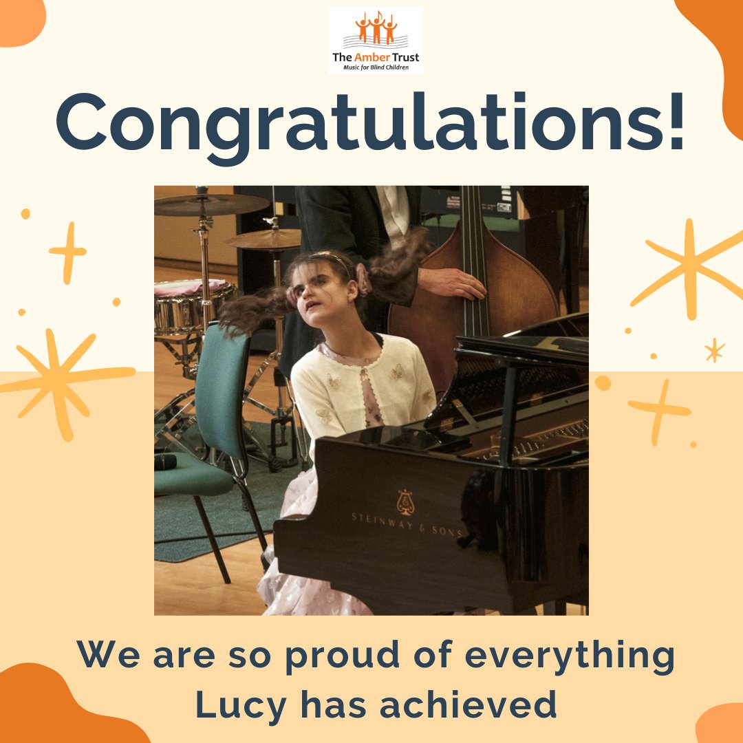 theambertrust's tweet photo. Congratulations Lucy! We are so proud of everything you have achieved on the show. 

Thank you to Daniel, who teaches Lucy with such talent and expertise. We couldn't do what we do without the support of our music teachers.

#ThePiano #Lucy https://t.co/uZTUET48Dm
