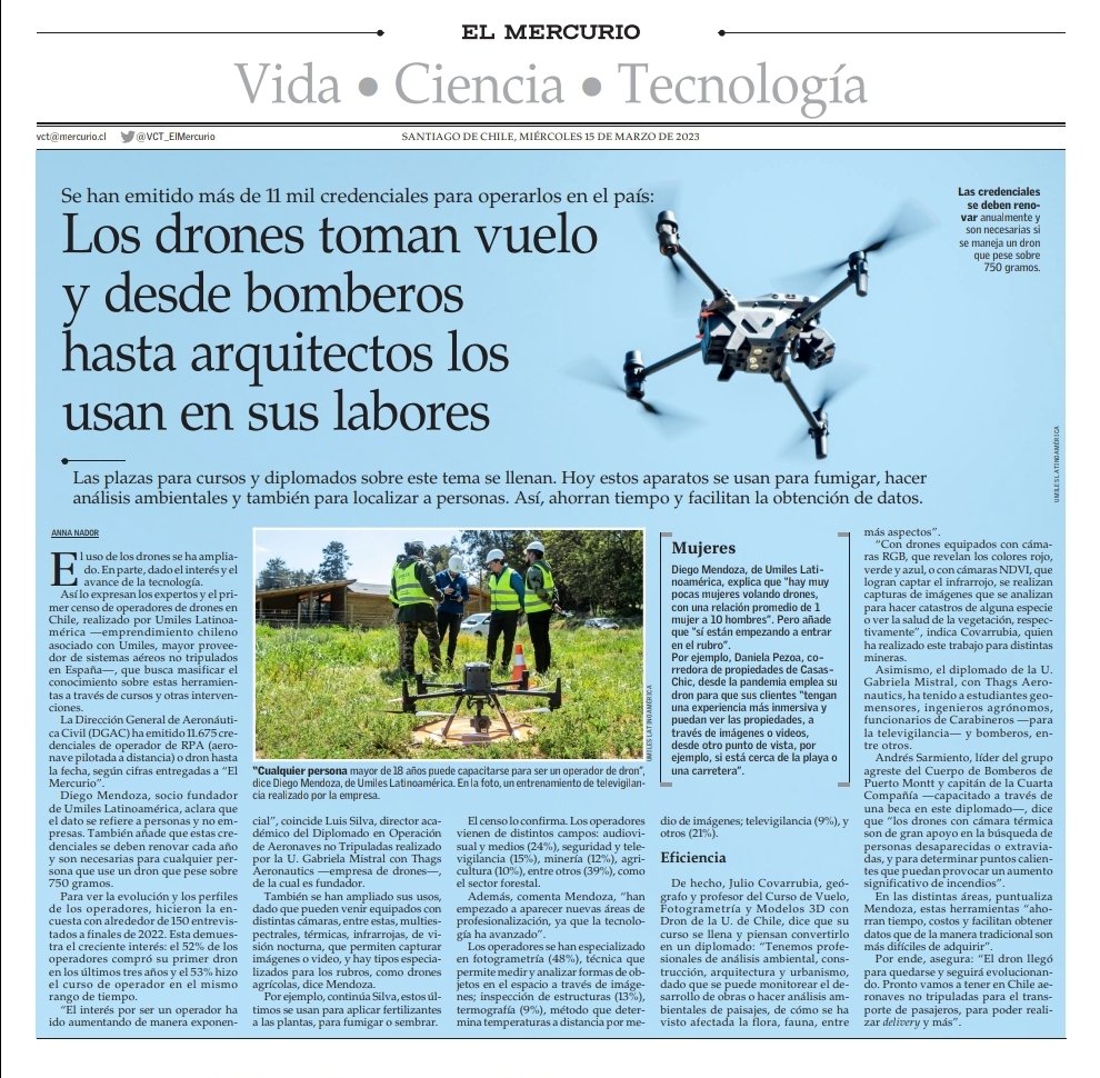 UMILES University Chile tweet media