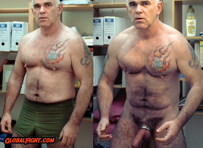 Muscledaddy Uncutdick from https://t.co/uDvNgxouOP profiles  --  #Naked_Men #nakedbro #nudistfriends