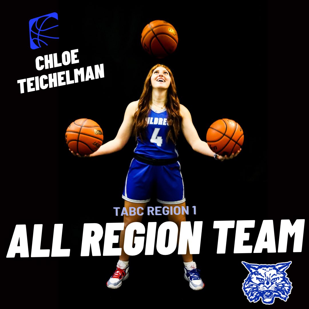 Congratulations Chloe Teichelman!

🏀Texas Association of Basketball Coaches, All-Region Team🏀