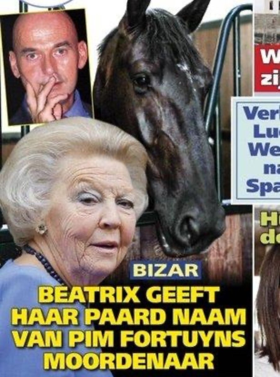 Teddy11253643's tweet photo. @koninklijkhuis @KIVI_NL Als ik Beatrix zie, dan denk ik gelijk aan Pim Fortuyn.

The queen of tricks, Bea Trix 

"Can you imagine a world without evil queens?" https://t.co/GcVQeq0p8U