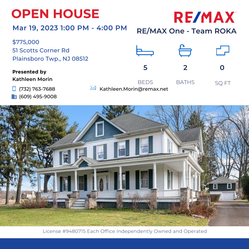 REMAX_ONE's tweet photo. Stately Colonial! Plainsboro Township w/Cranbury Address. 1.7 acres, with 6 car garage, 4 additional outbuildings,ig pool, separate apt! Dri...

Click here for details:
https://t.co/npxkVDBvZB https://t.co/uLvECCgbnv
