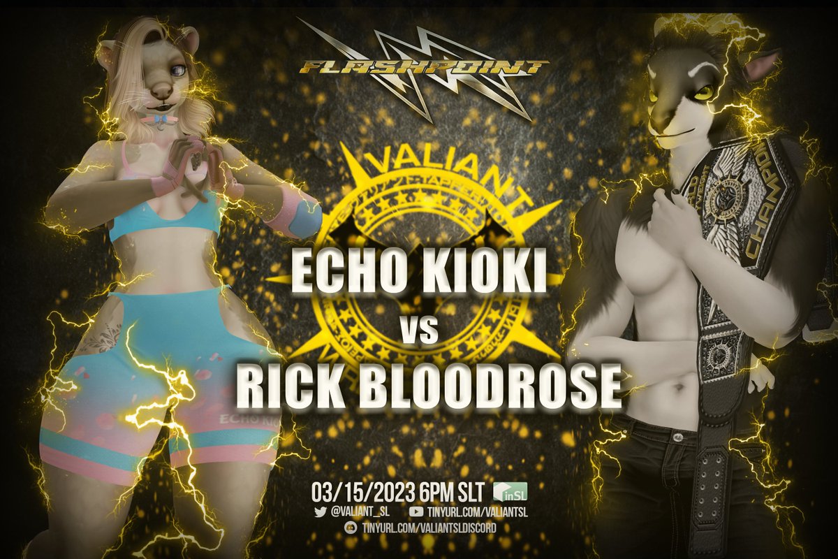 Surf versus turf?! Our main event has @EchoKioki taking on <a href="/RickBloodrose/">Rick Bloodrose</a> in a non-title match! Join us tonight at The Surge Stadium at 6 PM SLT for all the action!

#AnswerTheCall # SLPW