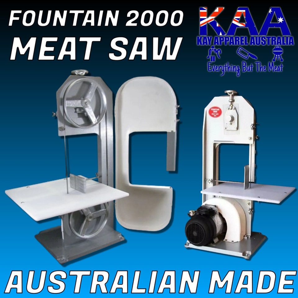 We have 1 Fountain 2000 meat saw in stock, as many of you know these are hard to come by at the moment.
