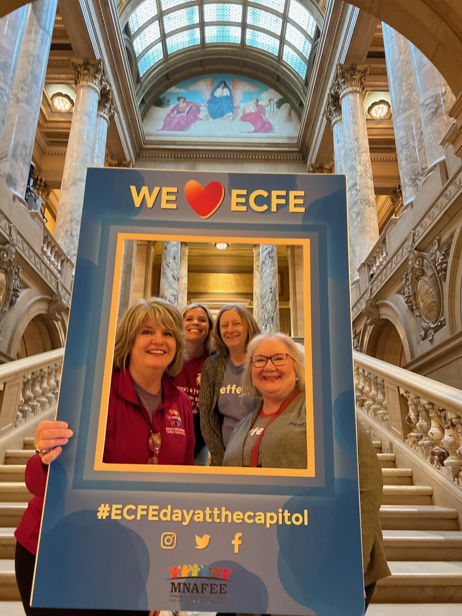 Supt_Adams's tweet photo. Today the @ISD347 ECFE staff traveled to the Minnesota Capitol to Celebrate ECFE day and had an outstanding experience. #ecfe #mnleg #isd347 https://t.co/B1BckppmG1