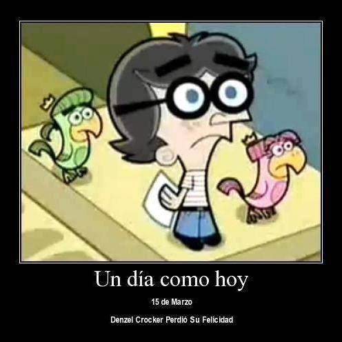 KoeOnline's tweet photo. Hoy se conmemora un aniversario más de un día muy triste, un 15 de marzo de 1972, Denzel Crocker perdió a sus padrinos mágicos: Cosmo y Wanda.
#LosPadrinosMágicos #FairlyOddParents #TimmyTurner #DenzelCrocker https://t.co/Xar0UWUrHN