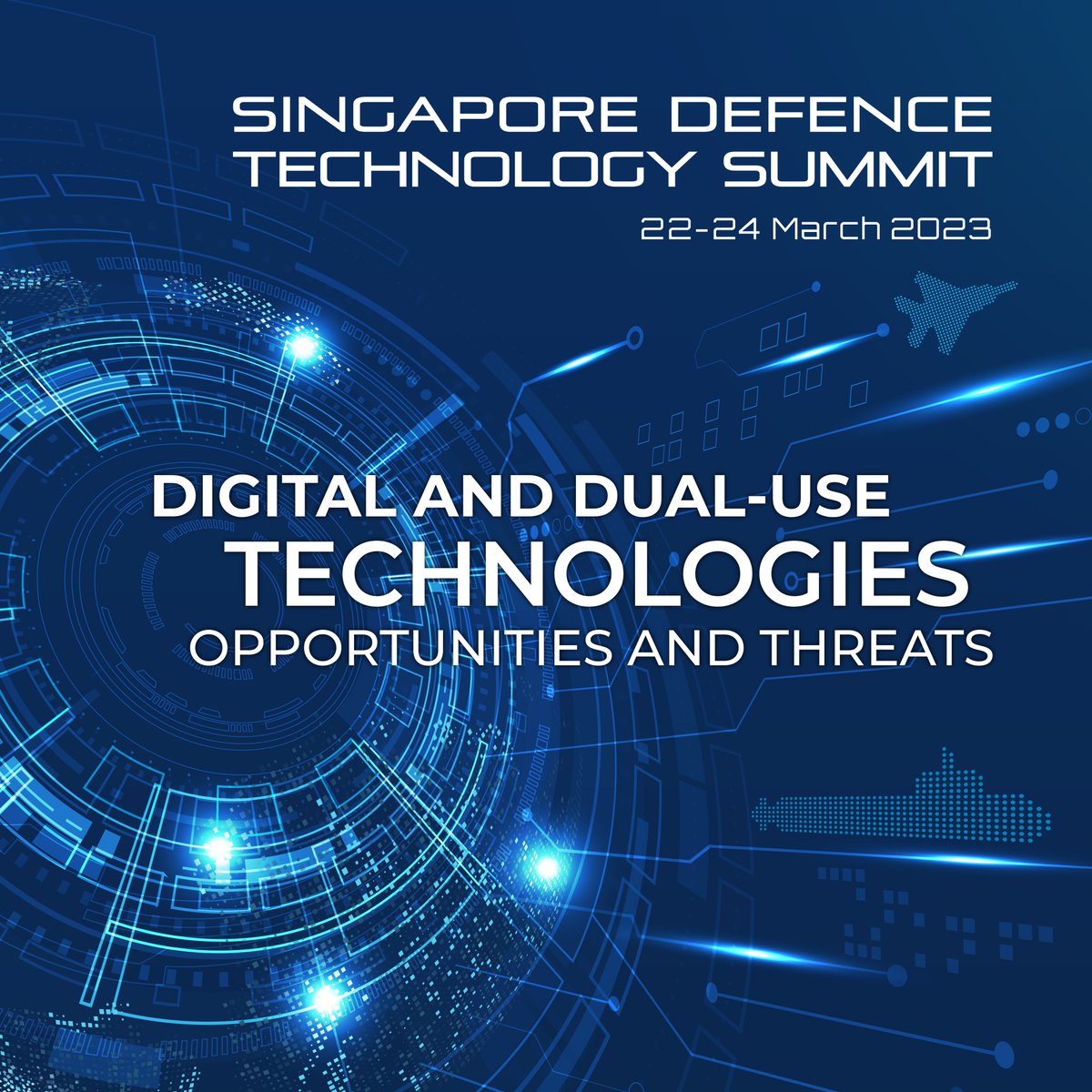 mindefsg's tweet photo. Hosted by DSTA, the Singapore Defence Technology Summit returns from 22 – 24 Mar, bringing together some of the best minds across the world to delve into the theme of Digital and Dual-use Technologies – Opportunities and Threats.
More: https://t.co/flEWtN8IZC #sgtechsummit https://t.co/tbcHmb0A5o