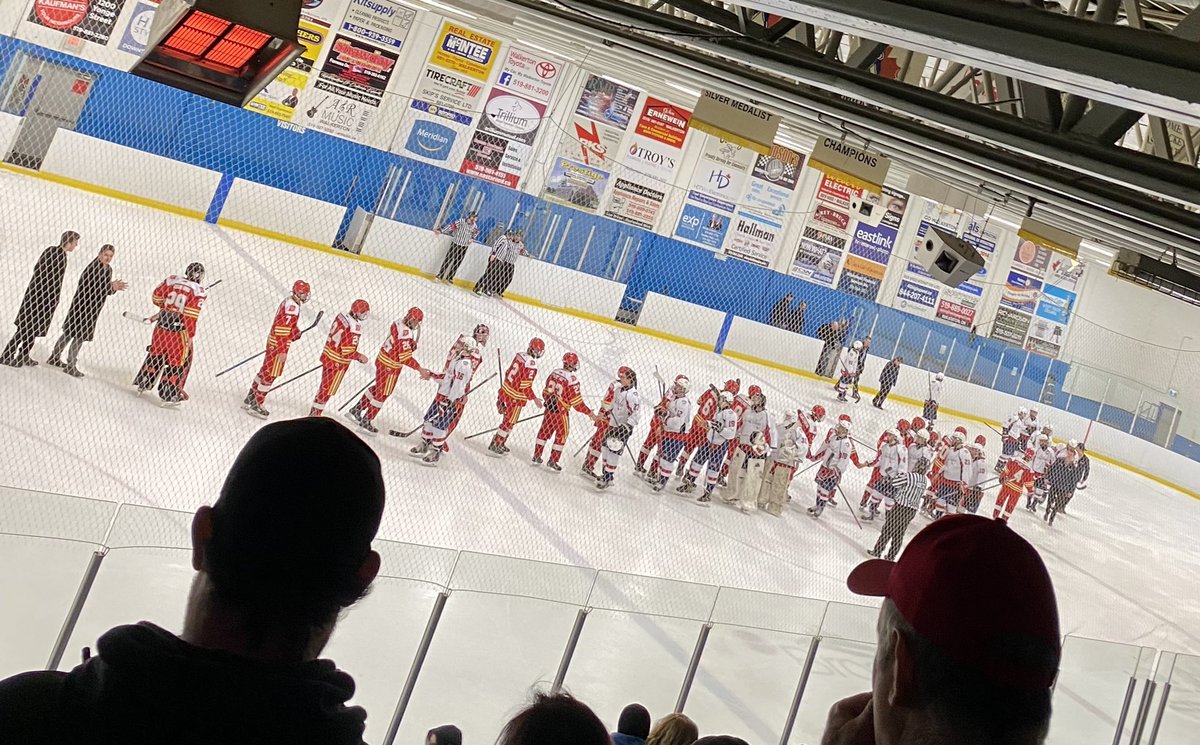 Thanks <a href="/WalkCapsJrC/">Walkerton Capitals Jr C Hockey Club</a> for a great series! #battledhard