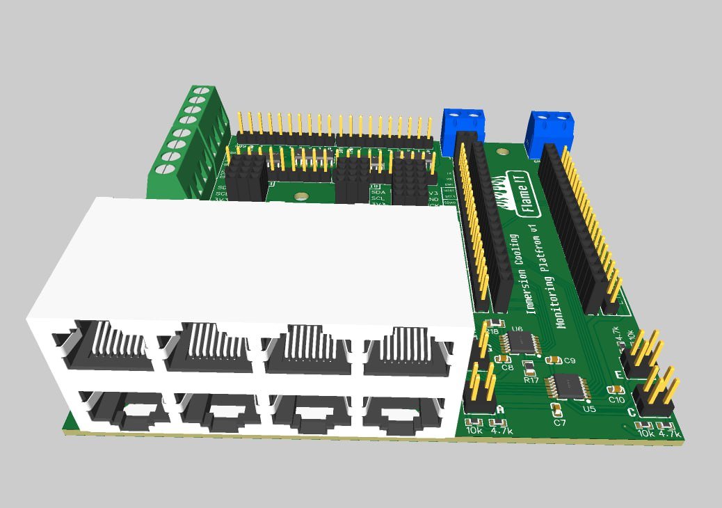 FlameITIO's tweet photo. Our #ImmersionCooling Monitoring Platform just went on production. Thanks to @WiznetTeam module with #W5100S and #raspberrypi #RP2040 we have created the most universal and versatile #IoT module to monitor and control our products. 

Pre-order: https://t.co/oIF95NBV1F

#wiznet https://t.co/5r4kqwWcfu