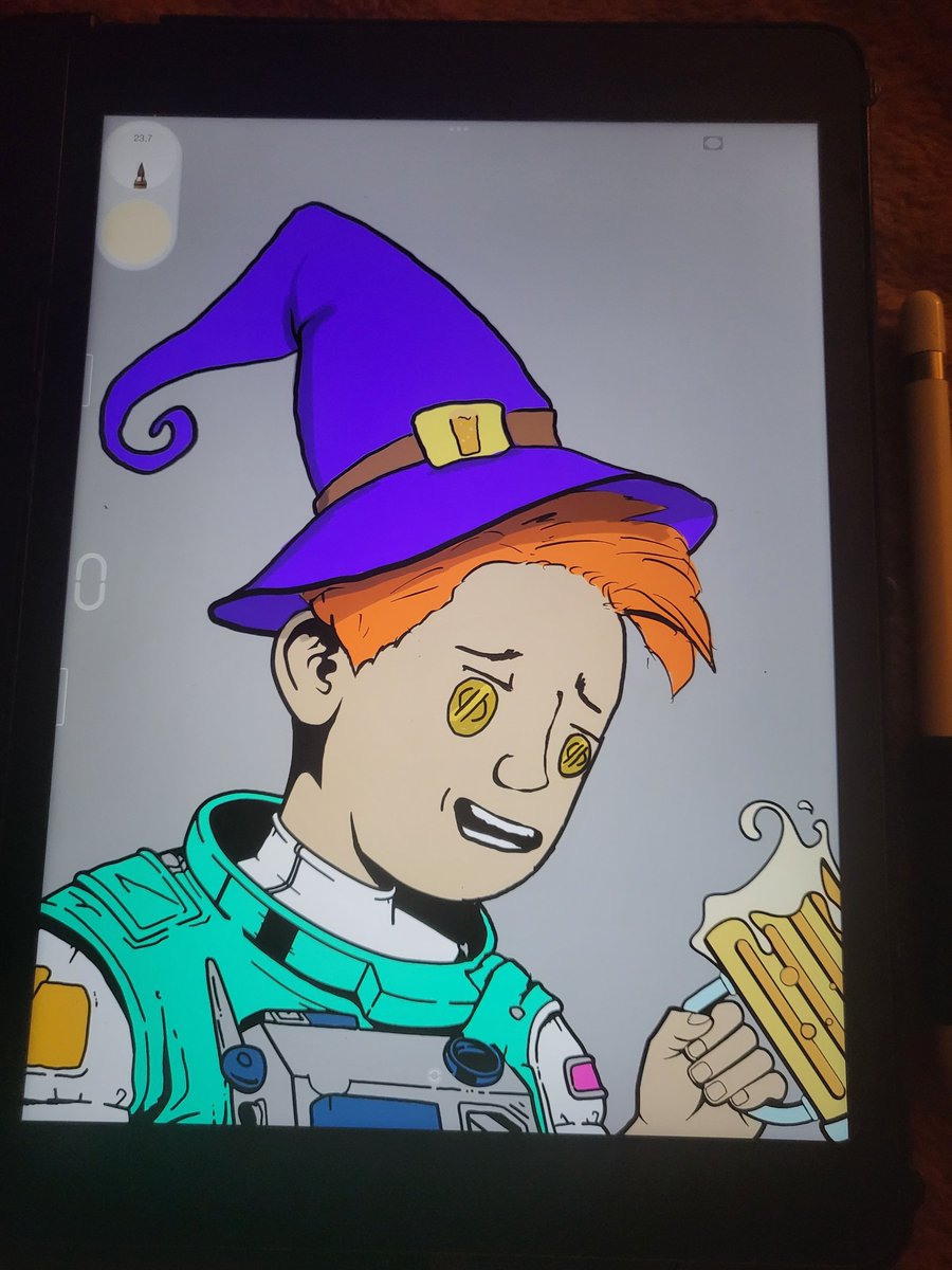 artbydixon's tweet photo. This Wizards brew sure is refreshing! #stellarpunk $xlm #xlm #beertoken #litemint #nftartist #nfts https://t.co/7Ct8grMrqE