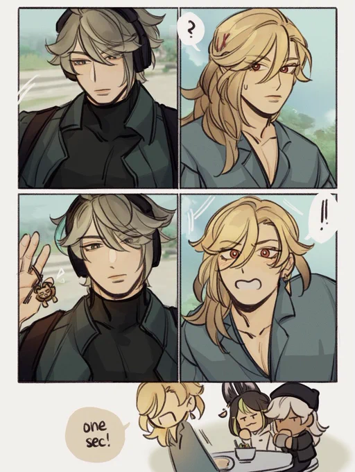 haikaveh college au; sumeru quartet meet, kaveh immediately regrets everything (3/3) 