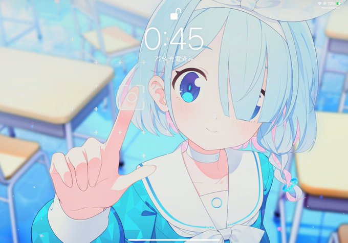 そういや昨日iPadのロック画面をプロローグのアロナにしたけど、毎回アロナに認証してもらってる感あって大変捗ることをご報告します。 