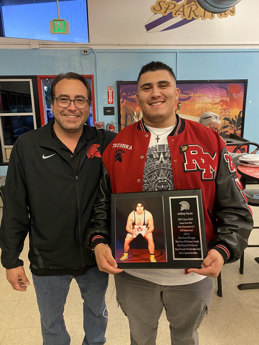 AnthonyG_OL's tweet photo. HWT Class of 2023
Senior Year 40-6
State Tournament 2-2
CIF Masters 2nd
CIF 1st
First Team All League
First Team All Ventura County
First Team All Tri-County
Most Valuable Wrestler Rio Mesa
Team Captain Rio Mesa 
@RMSPARTANS https://t.co/lQwDo0VDkc