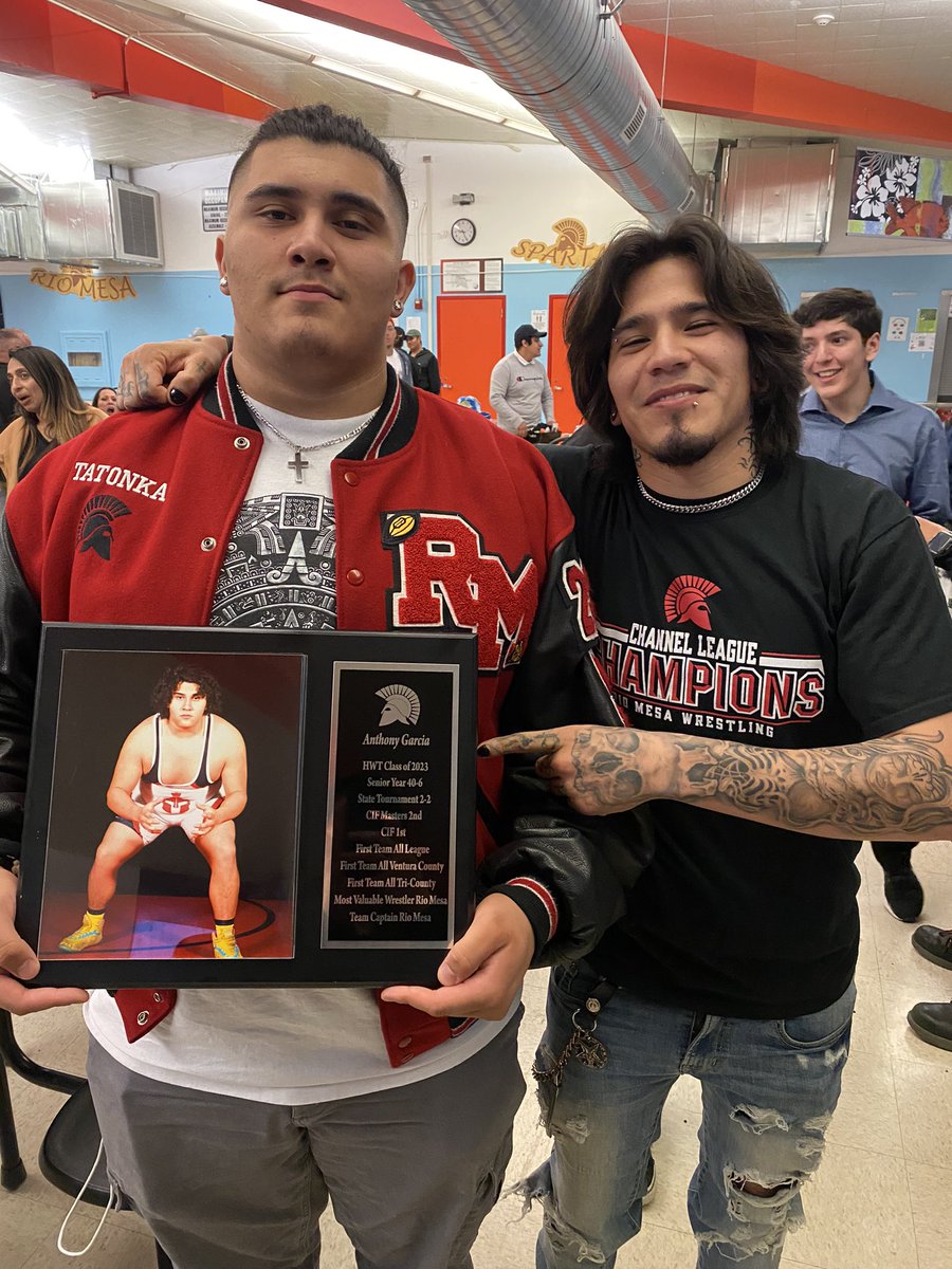 AnthonyG_OL's tweet photo. HWT Class of 2023
Senior Year 40-6
State Tournament 2-2
CIF Masters 2nd
CIF 1st
First Team All League
First Team All Ventura County
First Team All Tri-County
Most Valuable Wrestler Rio Mesa
Team Captain Rio Mesa 
@RMSPARTANS https://t.co/lQwDo0VDkc