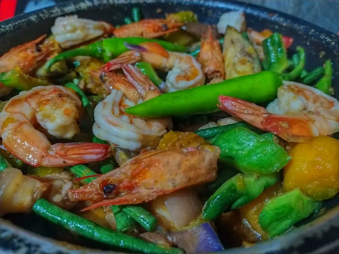 Kuys_Bogart's tweet photo. pak na pak at bet na bet, Pakbet!

#pinoyulam #pinoyfoodie #pinoyfood 
#lutongbahay #lutongpinoy https://t.co/P0huh6VsFs