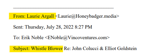 Official_MrRic's tweet photo. $BBIG 👀 PLEASE READ ~ They want us to forget what Laurie Argall wrote in her whistle blower report to Erik Noble. She spoke on HF positions in #BBIG 
I won't forget how the cat was let out of the bag and neither should shareholders. https://t.co/QOSjhePEpY