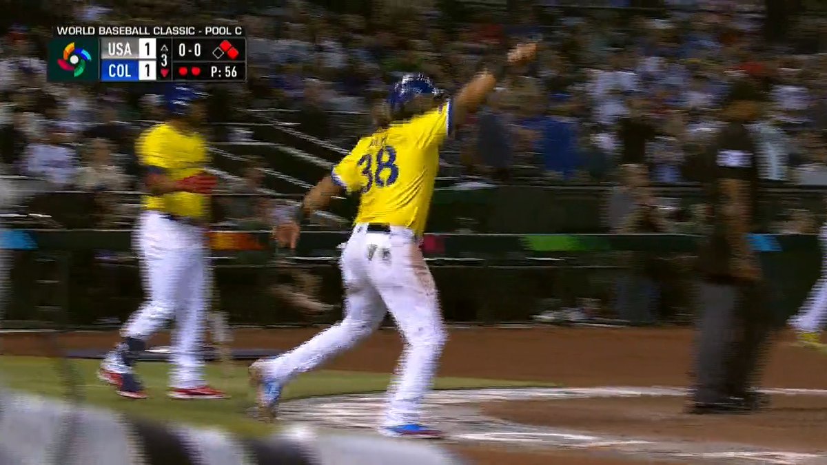 World Baseball Classic on Twitter "Team Colombia takes the lead on a